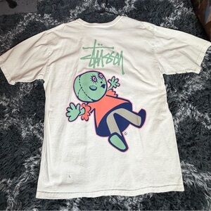 STUSSY DOLLIE PIGMENT DYED TEE NATURAL - LARGE NWOT Size Large